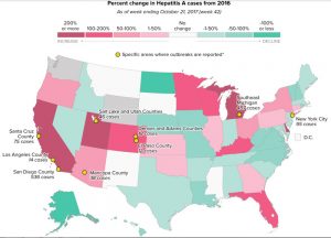 HuffPost reporter, drawn by data, paints larger picture of hepatitis outbreak