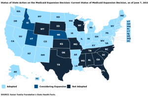 States continue to expand Medicaid, with others possibly voting on the issue