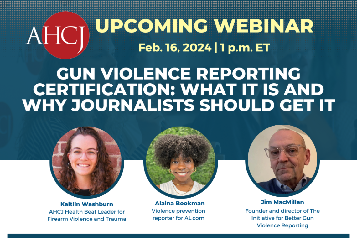 Gun violence reporting certification: What it is and why journalists should get it