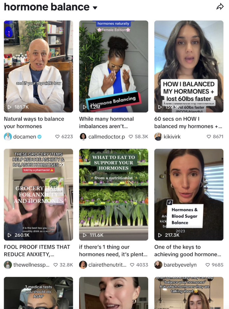 TikTok’s hormone hokum is hurting people, experts say Association of
