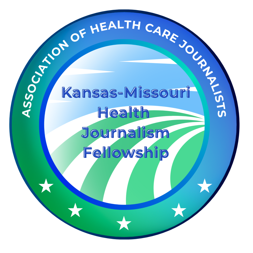 Kansas-Missouri Health Journalism Logo