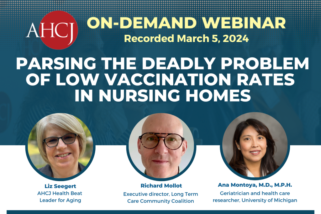 Parsing the deadly problem of low vaccination rates in nursing homes webinar