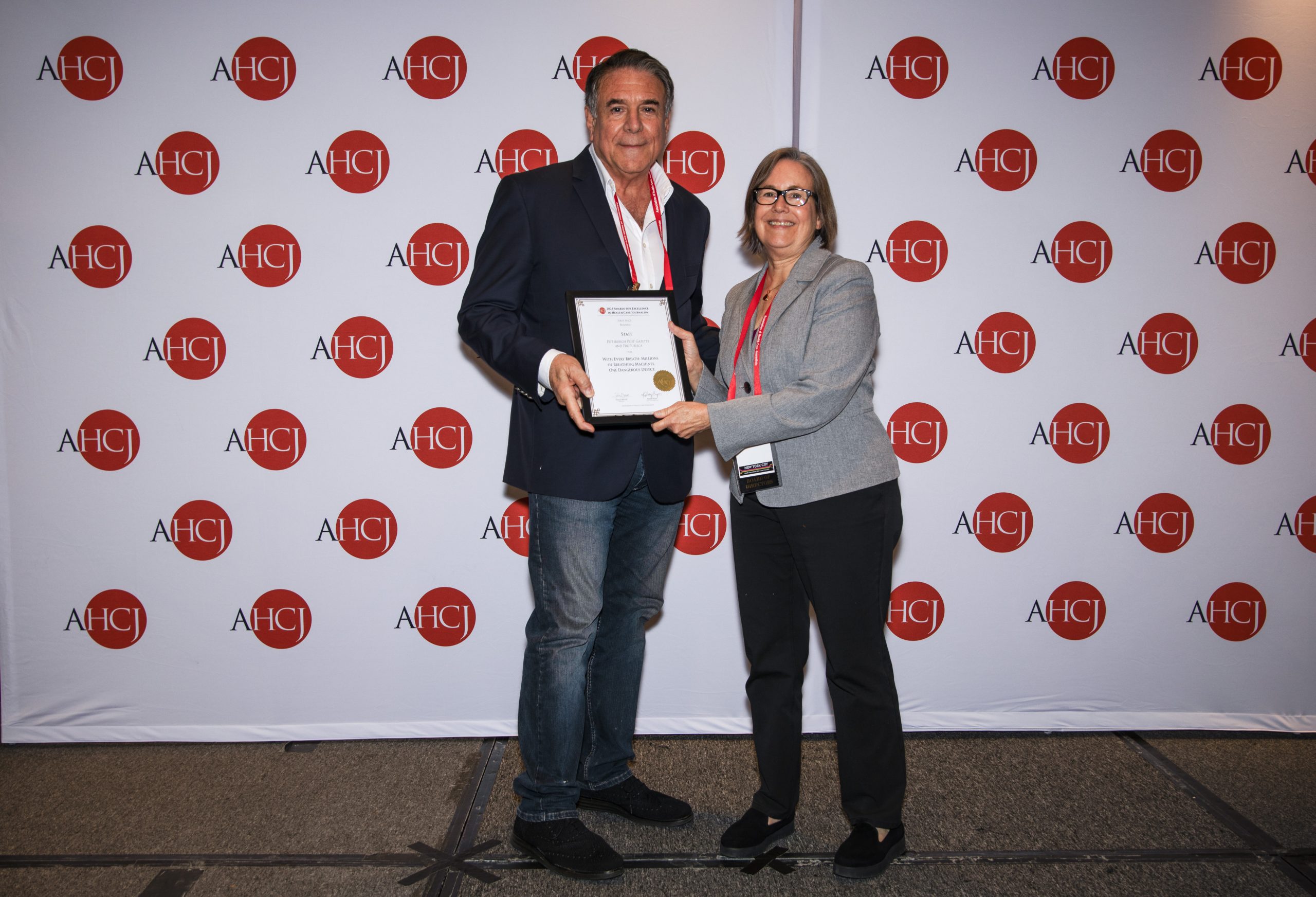 First Place, business recepient