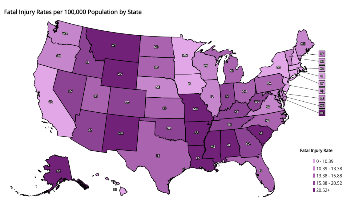 Comprehensive, state-by-state violent death data helps explain firearm violence trends 