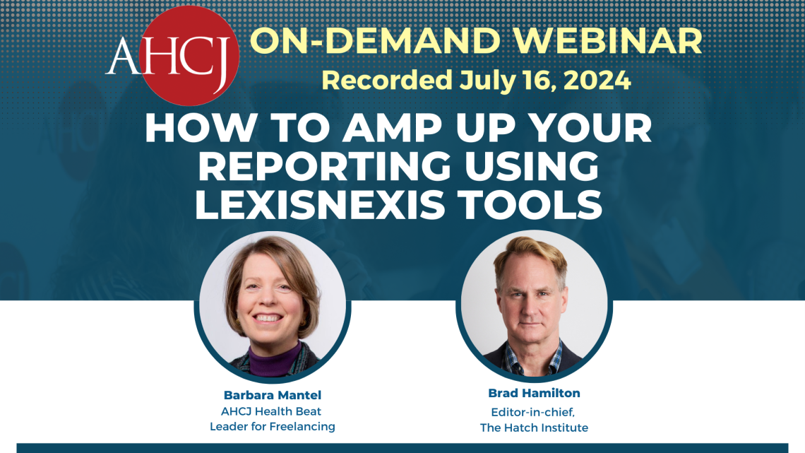 How to amp up your reporting using LexisNexis tools