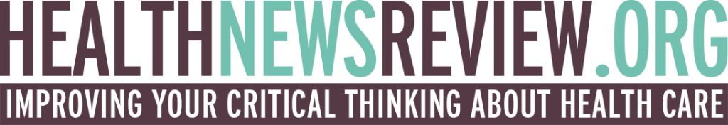 HealthNewsReview logo