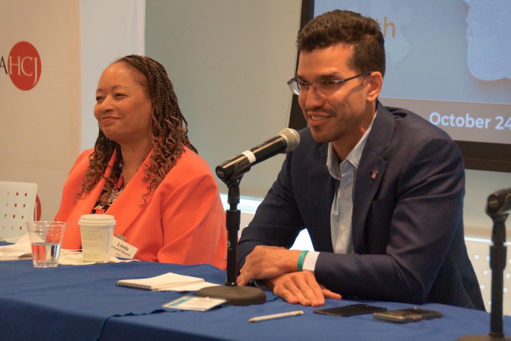 Panelists at AHCJ's 2024 fall summit