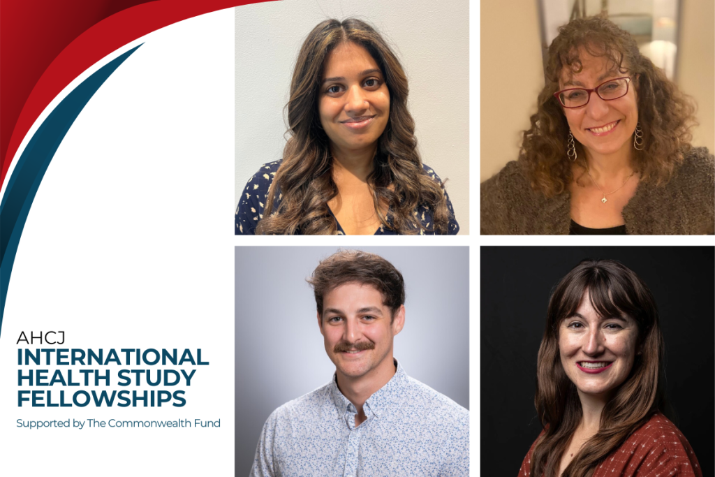 2025 AHCJ International Health Study Fellowship fellows. Supported by The Commonwealth Fund