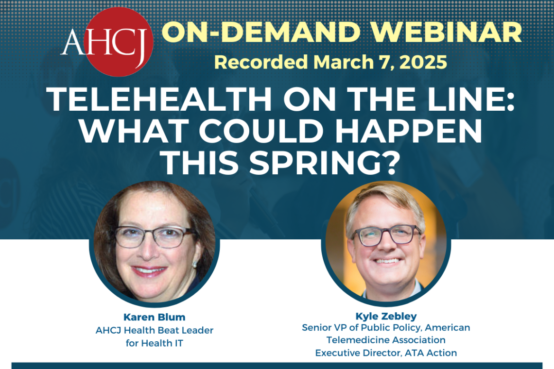 Telehealth on the line: What could happen this spring?