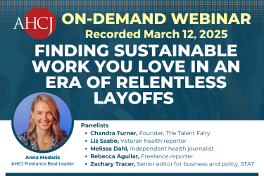 On-Demand Webinar: Recorded March 12, 2025. Finding sustainable work you love in an era of relentless layoffs