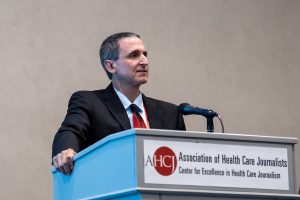 Los Angeles General Medical Center Chief Medical Officer Brad Spellberg, M.D., speaks about trends in hospital-at-home programs at HJ25