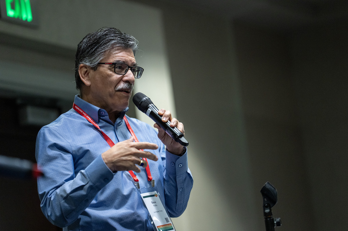 Steve Padilla speaking at HJ25