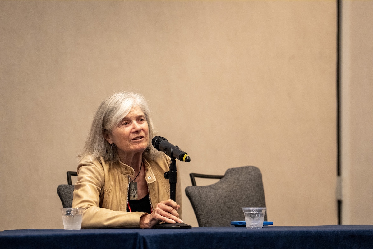 Marcia Stefanick, Ph.D., speaks at HJ25 about women's health research