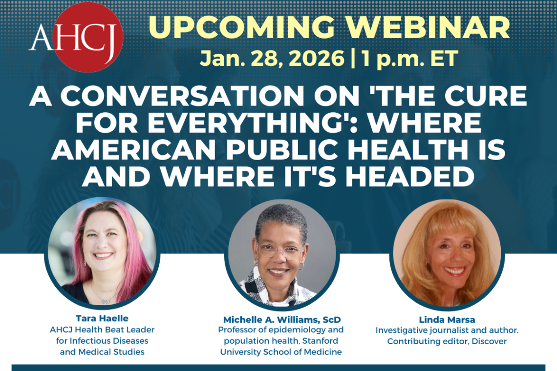 A conversation on ‘The Cure for Everything’: Where American public health is and where it’s headed