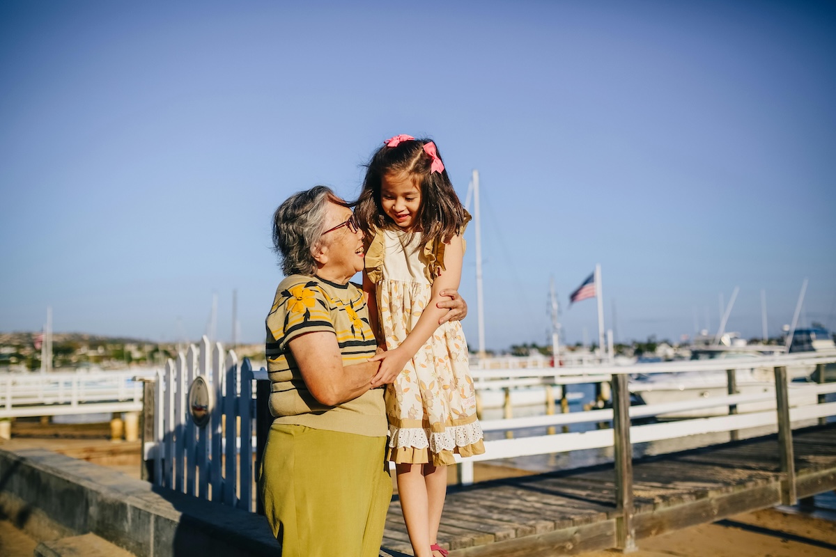 a grandmother and her grandchild. aging featured image
