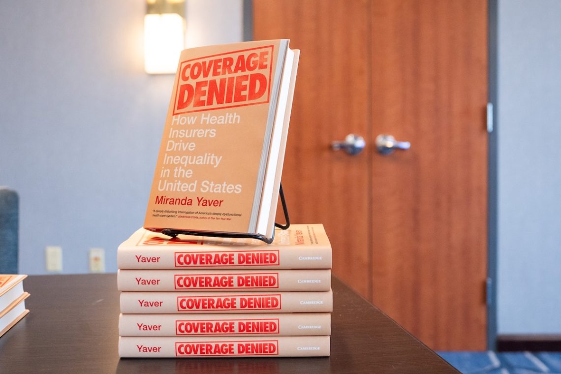 ‘Coverage Denied’: Author highlights how health insurers drive inequality