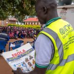 Risk Communication and Community Engagement activities during Uganda's Ebola disease outbreak response, Arua District, northern Uganda, 24 June 2026.
