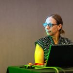 Independent journalist Emily Sohn at her HJ26 session "Glymphatics: Explaining the brain or red herring?"