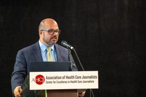 National Alliance of Healthcare Purchaser Coalitions President and CEO Shawn Gremminger speaks about health care affordability at HJ26. Photo by Zachary Linhares