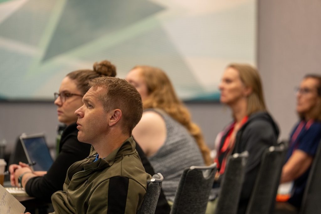 Attendees at the HJ26 session "Rural maternity care access: Minnesota perspectives." Photo by Zachary Linhares