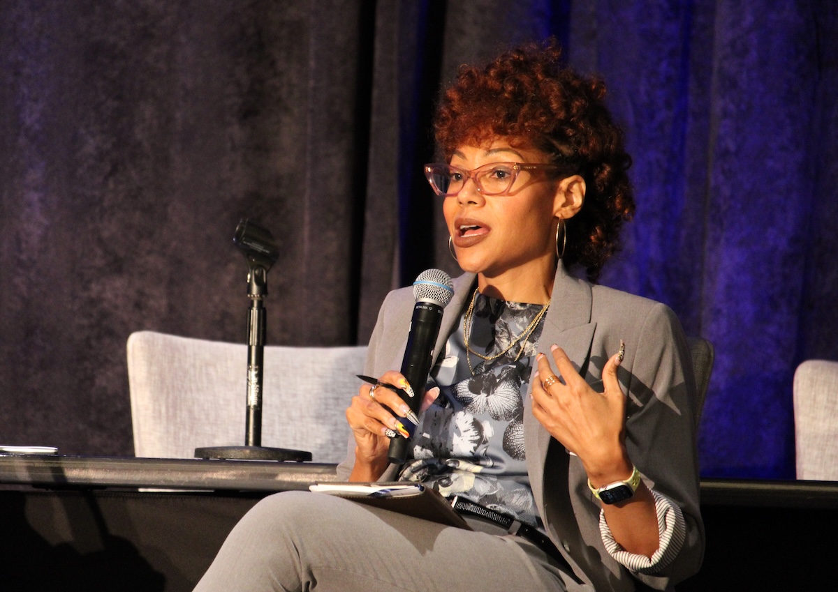 Tiffani J. Bright, Ph.D., FACMI assistant professor, Cedars-Sinai Medical Center Department of Computational Biomedicine; co-director, Center for Artificial Intelligence Research and Education